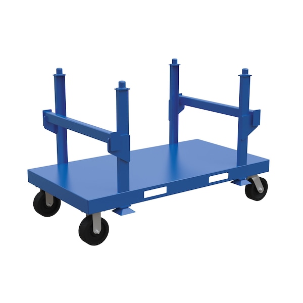Steel, 5000 lb Load Capacity, 2 Shelves, 71 L, 39.1875 W, 44.8125 H